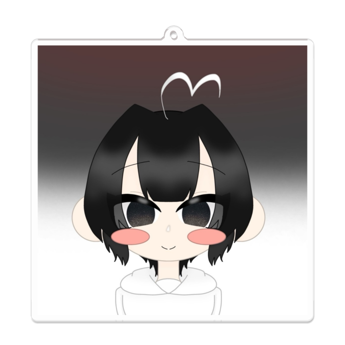 アクリルキーホルダー - 100 x 100 (mm)