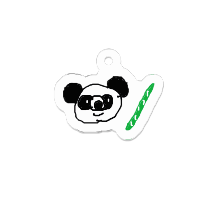 アクリルキーホルダー（コーティング） - 50 x 50 (mm)