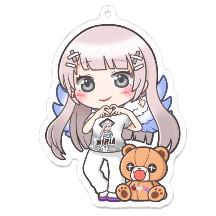 アクリルキーホルダー - 70 x 70 (mm)