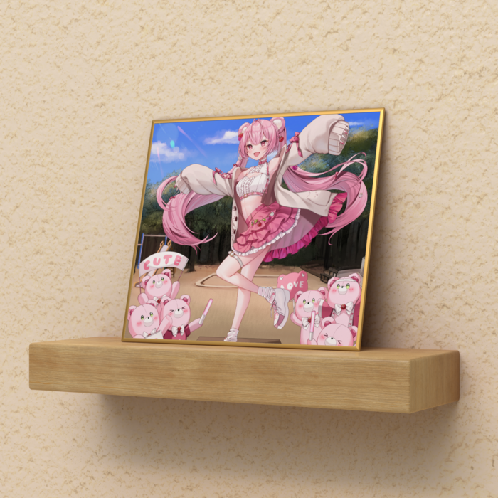 色紙 - ミニ（H120 × W135mm）