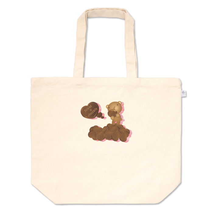 トートバッグ - L - プリント面積小