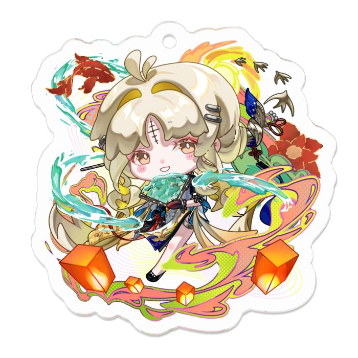アクリルキーホルダー - W50 × 50mm 以内