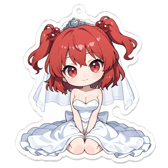 アクリルキーホルダー - 70 x 70 (mm)(キャラのみ)