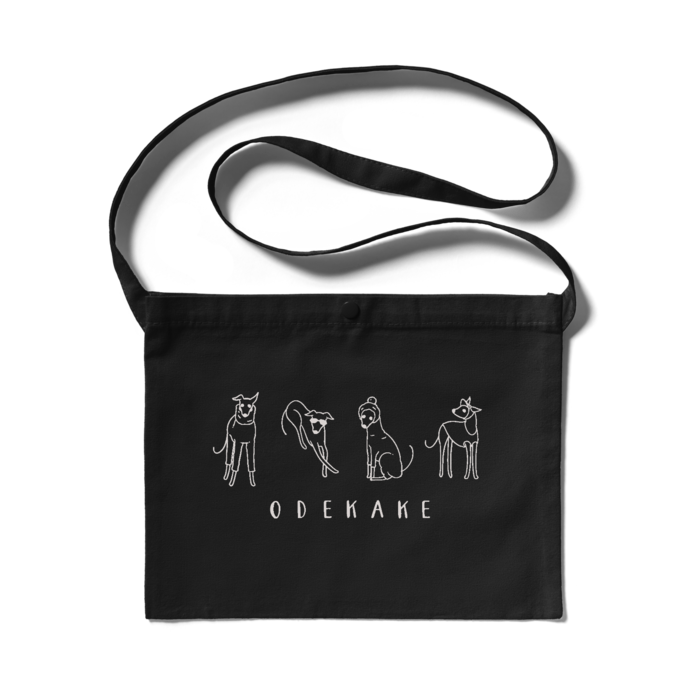 サコッシュ - ブラック