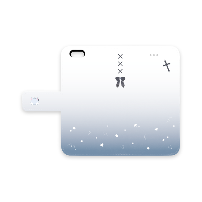 手帳型iPhoneケース - iPhone 6 / 6s - ストラップ穴 なし