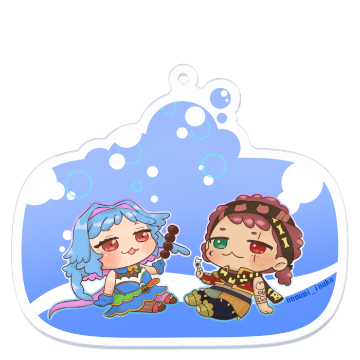 アクリルキーホルダー - 70 x 70 (mm)