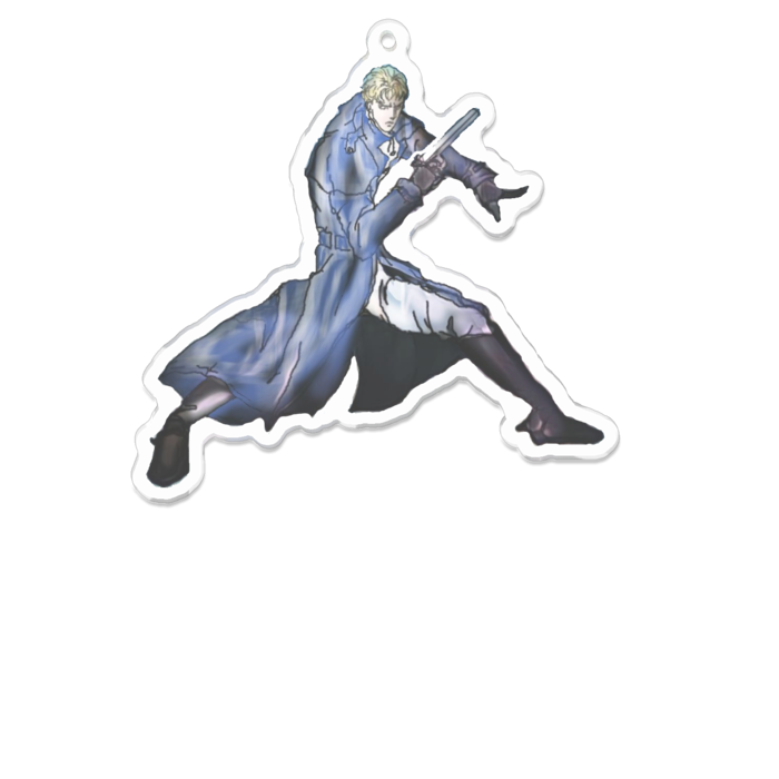 アクリルキーホルダー - 100 x 100 (mm)