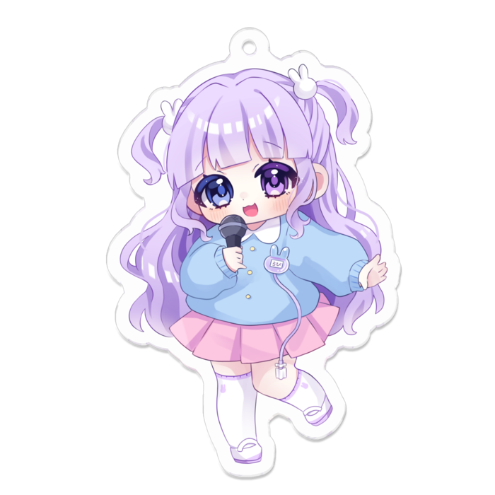 アクリルキーホルダー - 70 x 70 (mm)