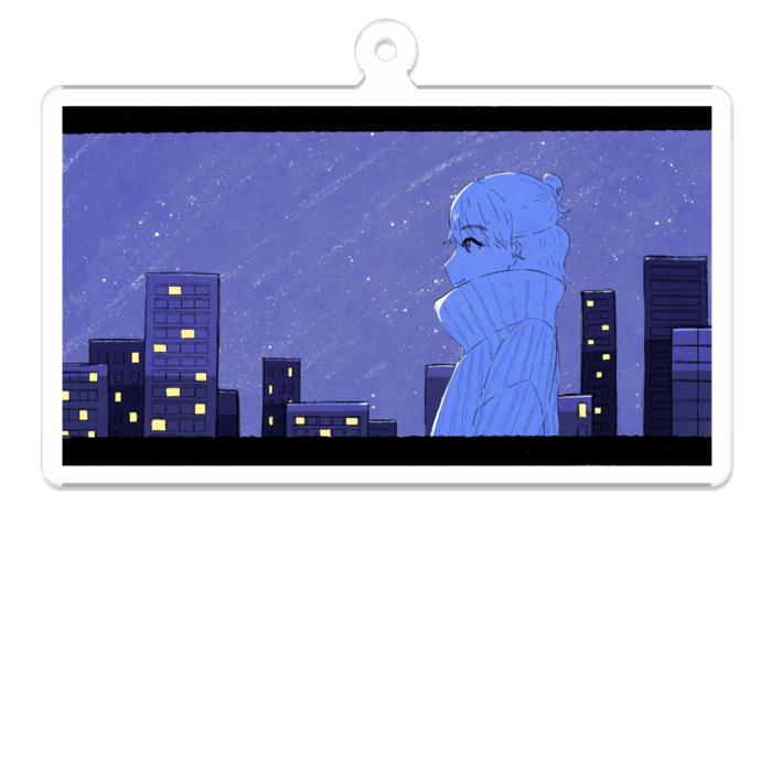 アクリルキーホルダー - 70 x 70 (mm)