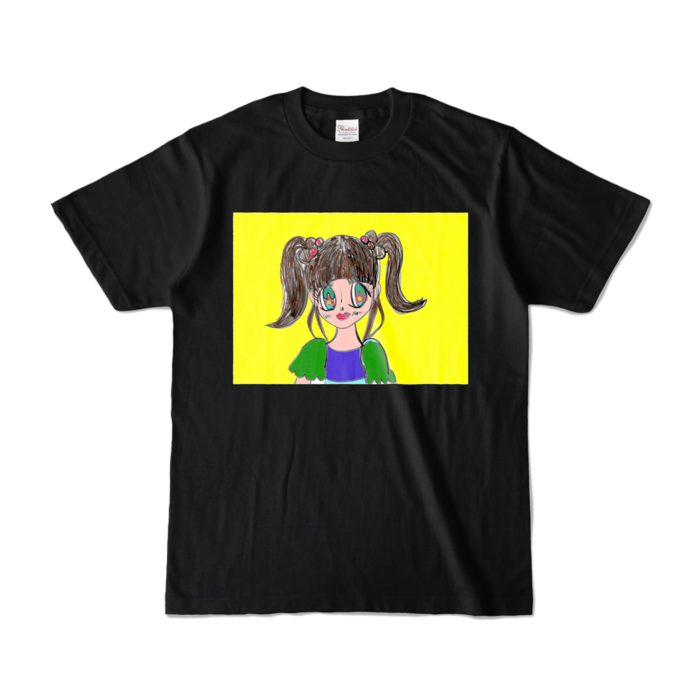 カラーTシャツ - S - ブラック (濃色)