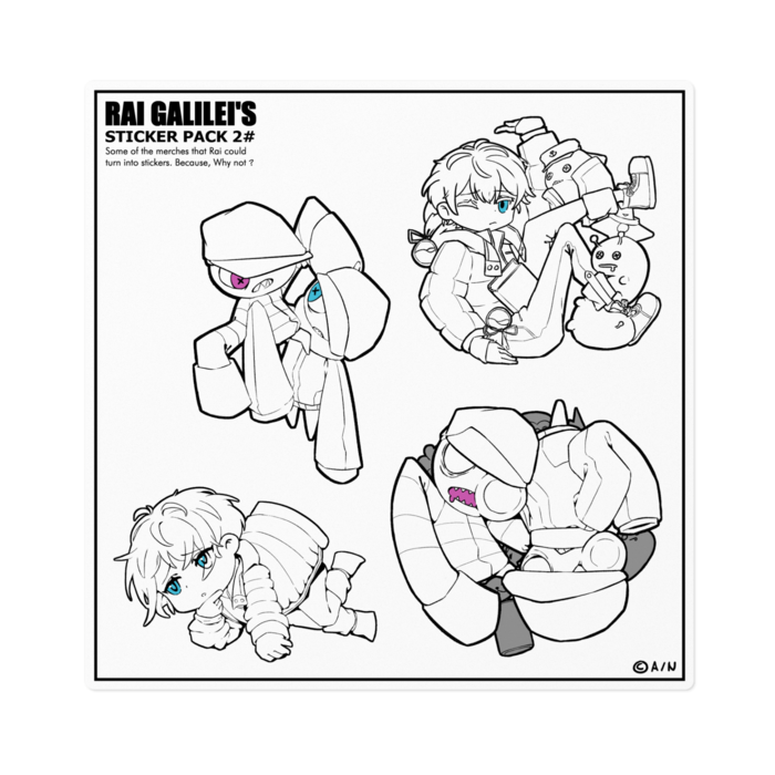 Design B "Sticker Pack 2#"