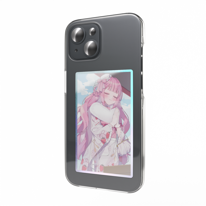 オーロラスマホステッカー - 縦