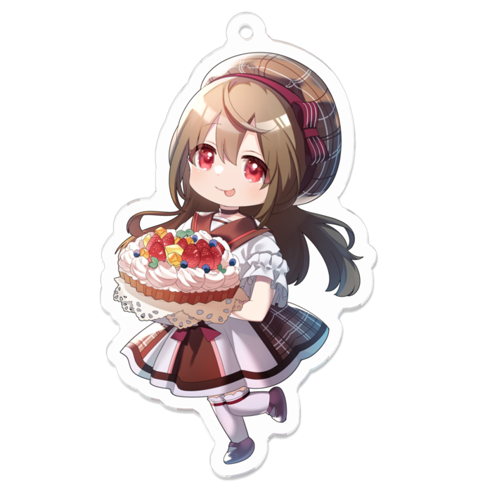 アクリルキーホルダー - 70 x 70 (mm)