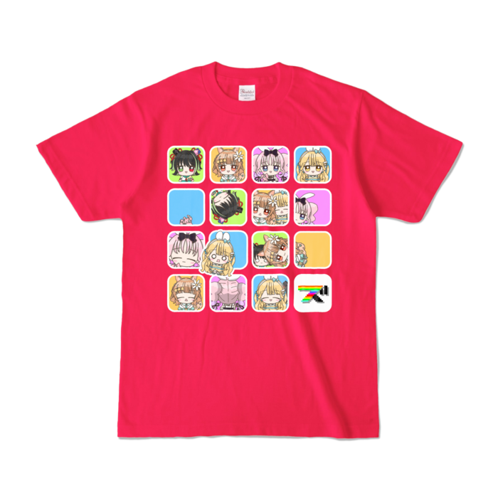 カラーTシャツ - S - ホットピンク (濃色)
