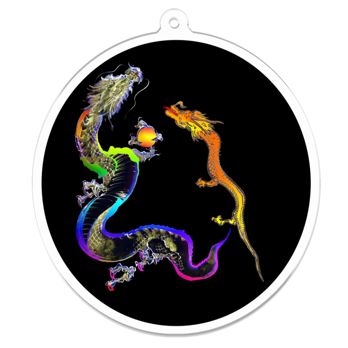 アクリルキーホルダー - 70 x 70 (mm)