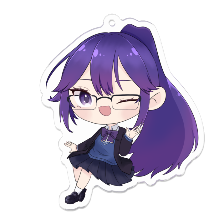 アクリルキーホルダー - 70 x 70 (mm)