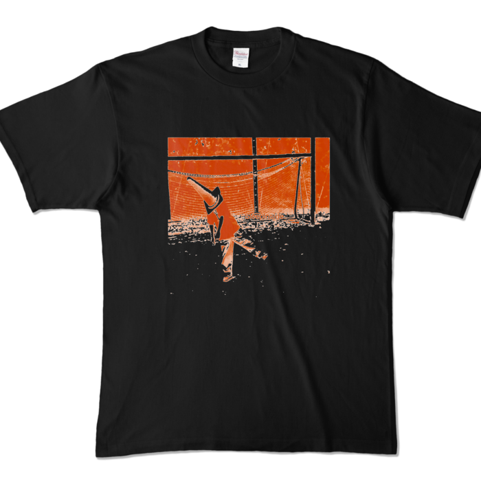 カラーTシャツ - XL - ブラック (濃色)(1)