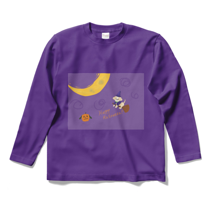 ロングスリーブTシャツ - S - パープル