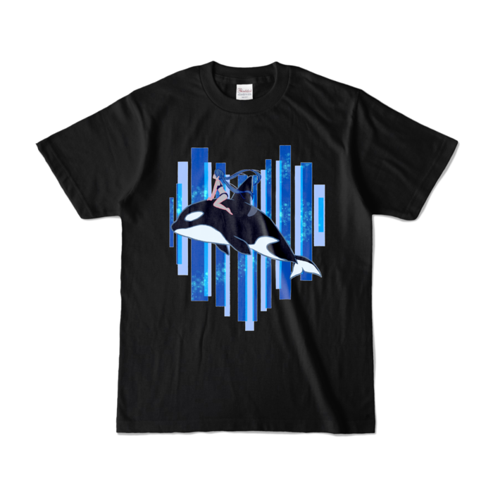 カラーTシャツ - S - ブラック (濃色)