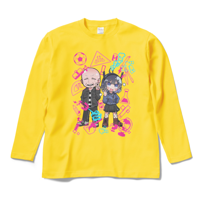 ロングスリーブTシャツ - M - イエロー