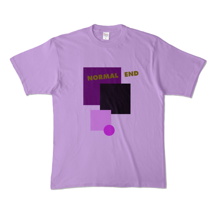 カラーTシャツ - XL - ライトパープル (淡色)
