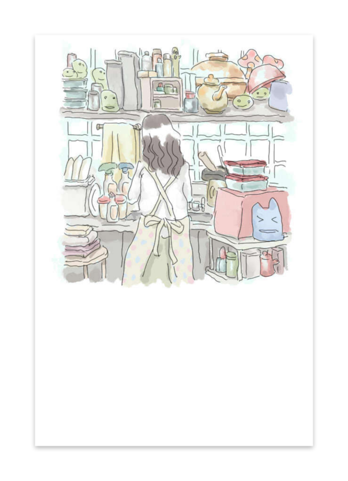 ポストカード(10枚セット) - ヴァンヌーボVGスノーホワイト195kg