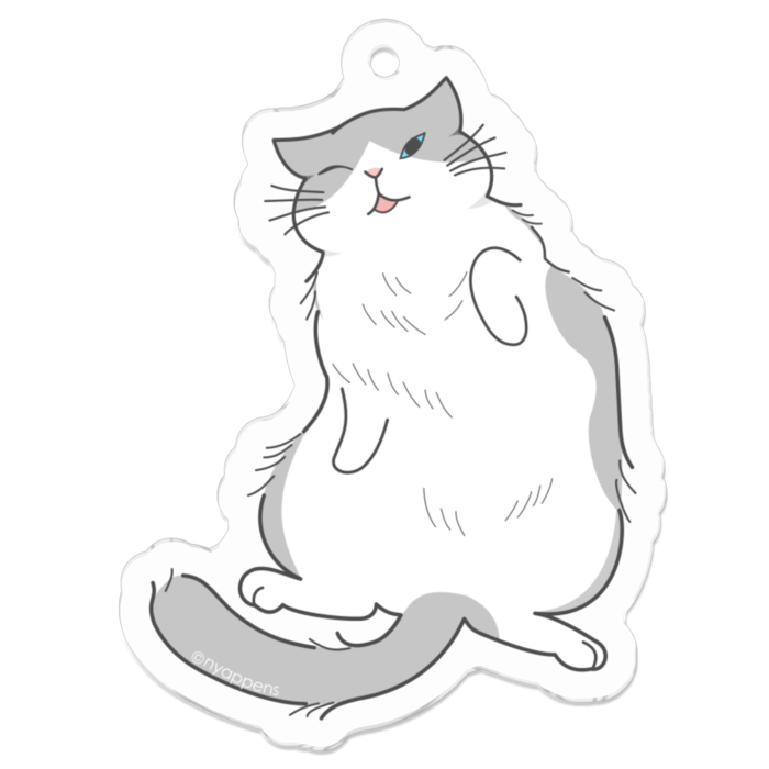 アクリルキーホルダー - 50 x 50 (mm)