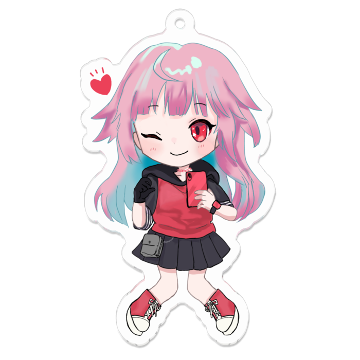 アクリルキーホルダー - 70 x 70 (mm)