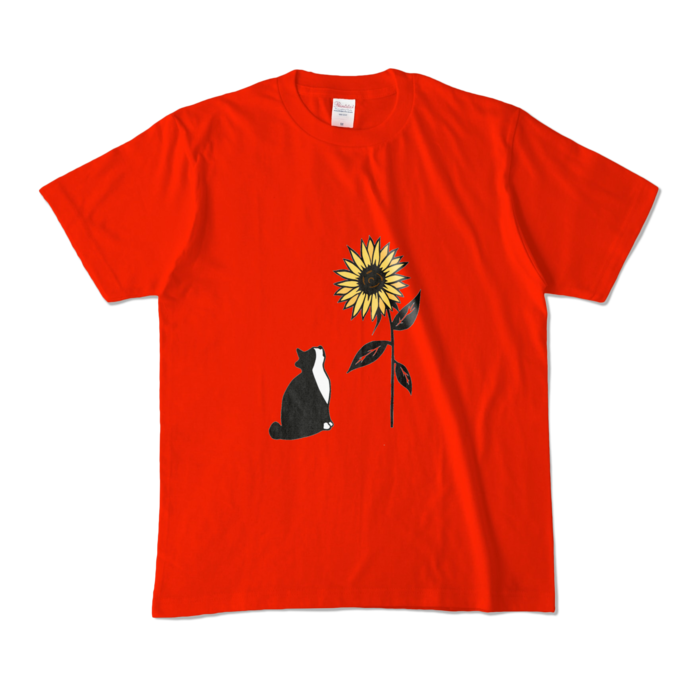 カラーTシャツ - M - レッド (濃色)