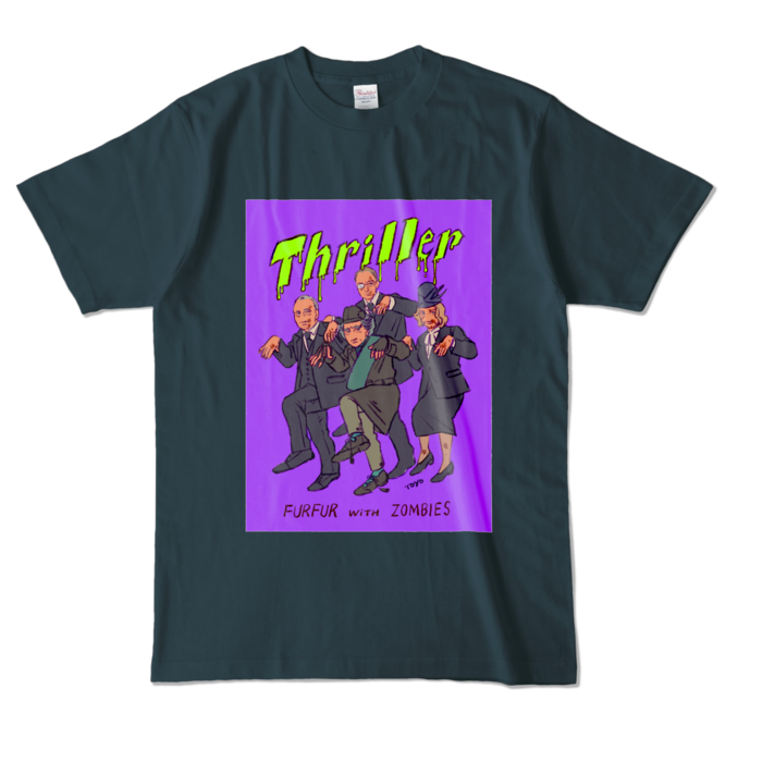 カラーTシャツ - L - デニム (濃色)