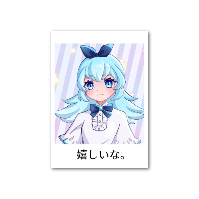 フォト風カード - 縦 - 片面