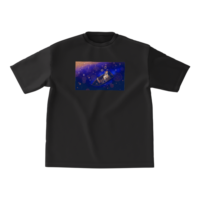 ビッグシルエットTシャツ - M - 両面