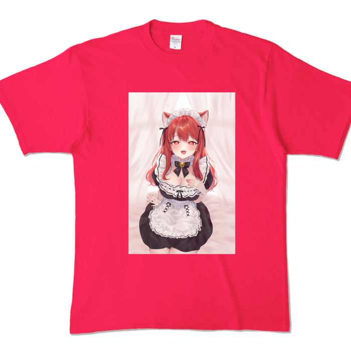 カラーTシャツ - XL - ホットピンク (濃色)
