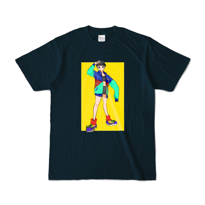カラーTシャツ - S - ネイビー (濃色)