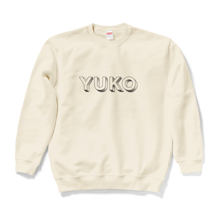 スウェット - L - ナチュラル