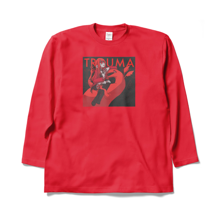 ロングスリーブTシャツ - XL - レッド