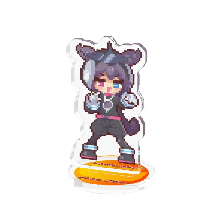 黒ずんだアクリルフィギュア - 50x50mm(5)