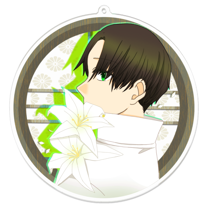 アクリルキーホルダー - 100 x 100 (mm)