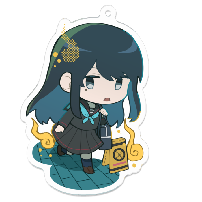 アクリルキーホルダー - 70 x 70 (mm)