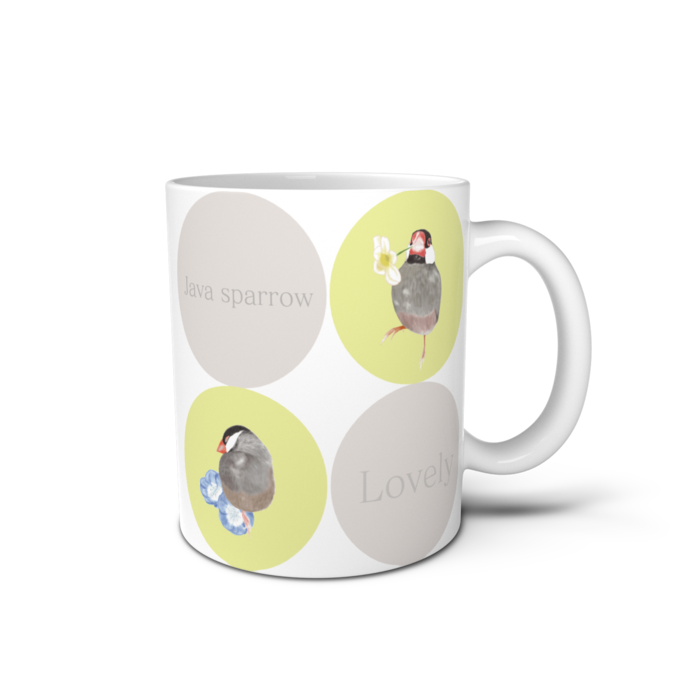 マグカップ - 直径 8 cm / 高さ 9.5 cm