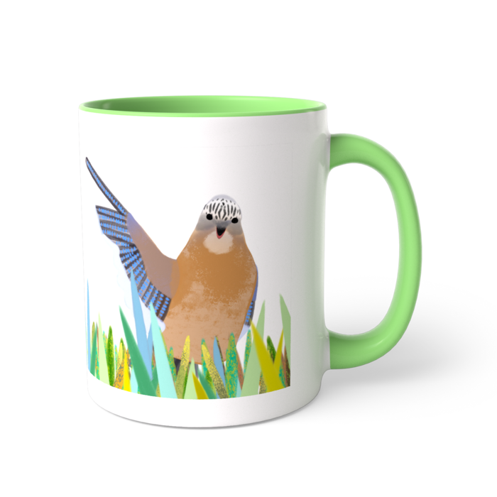 ツートンカラーマグカップ - 直径 8.2cm / 高さ 9.5cm