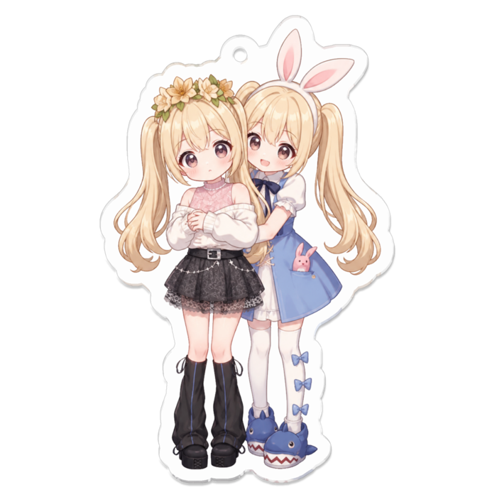 アクリルキーホルダー - 70 x 70 (mm)