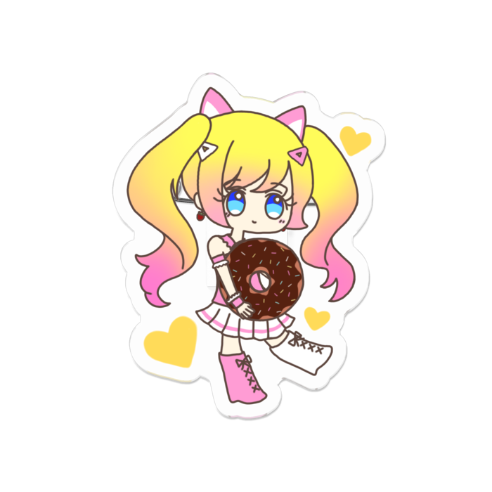 アクリルバッジ - 50 x 50 (mm)