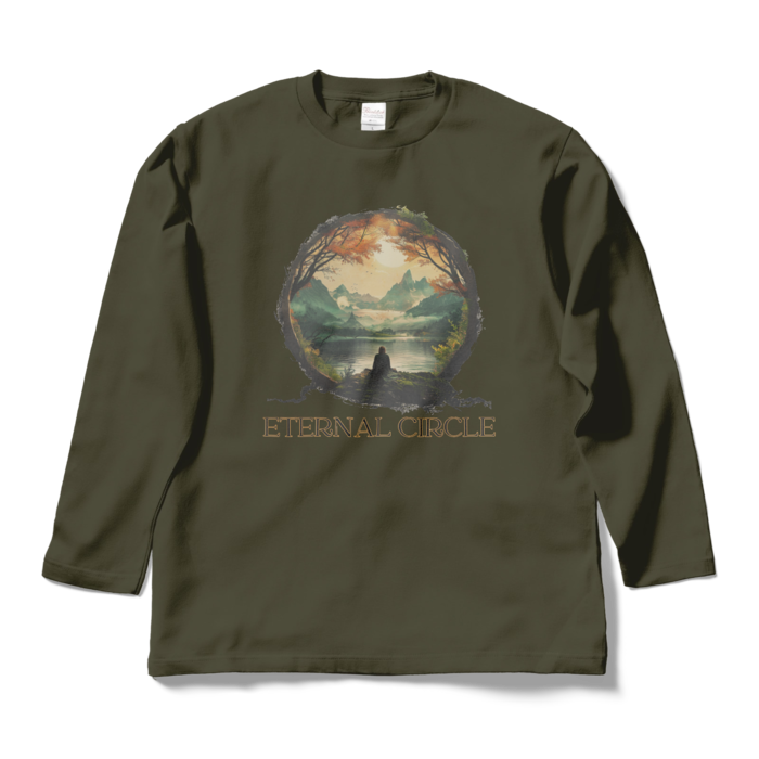 ロングスリーブTシャツ - L - アーミーグリーン