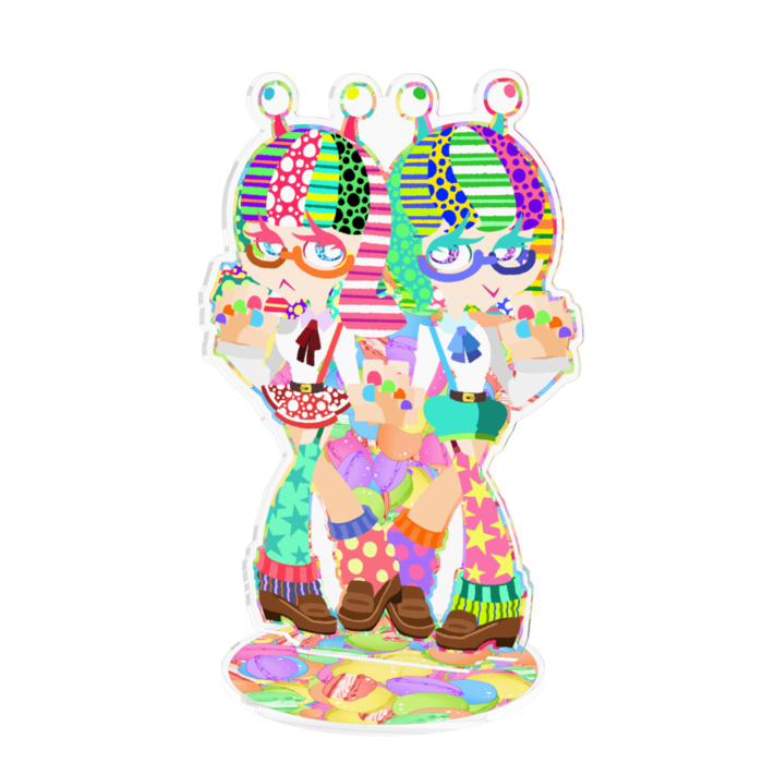 アクリルフィギュア - 160x160mm