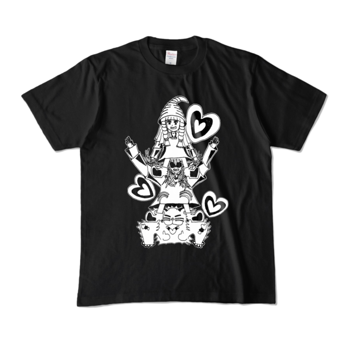 カラーTシャツ - M - ブラック (濃色)