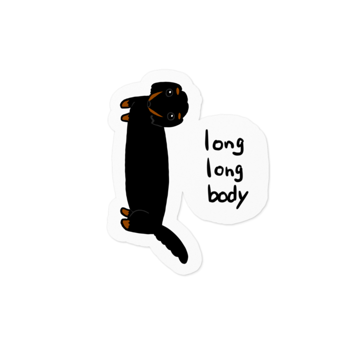 ステッカー - 100 x 100 (mm)