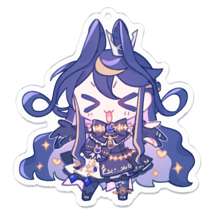 アクリルキーホルダー - 70 x 70 (mm)