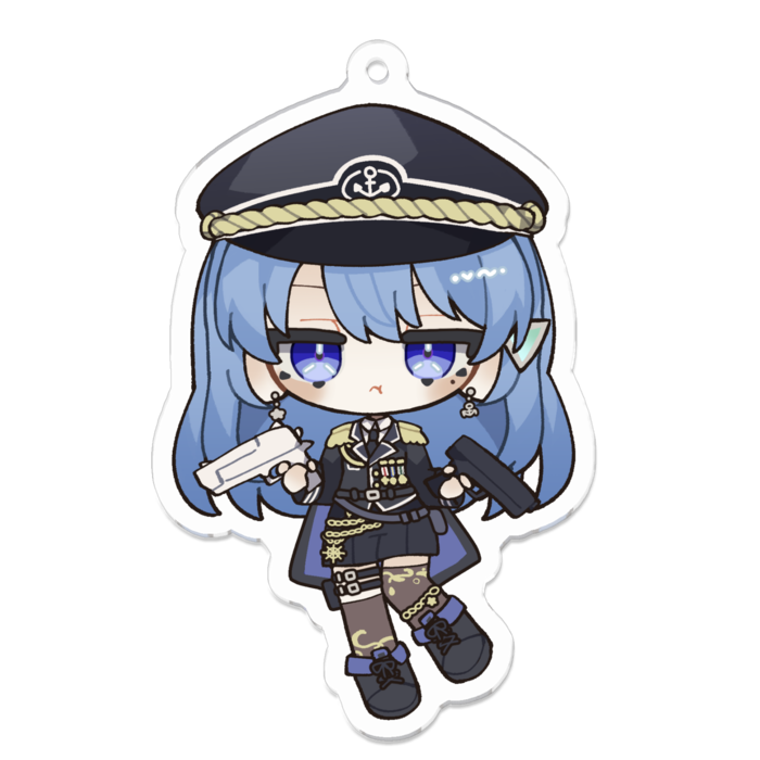 アクリルキーホルダー 2⃣