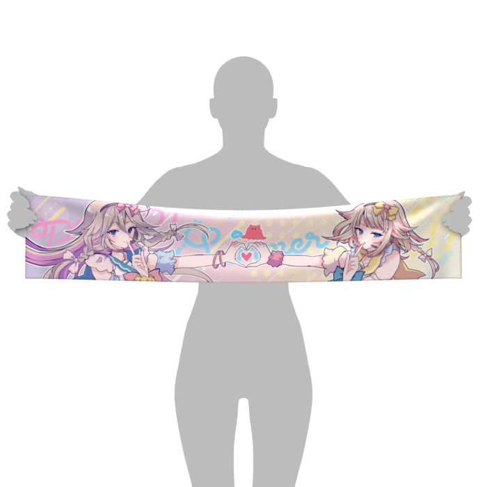 マフラータオル - 110 × 21cm